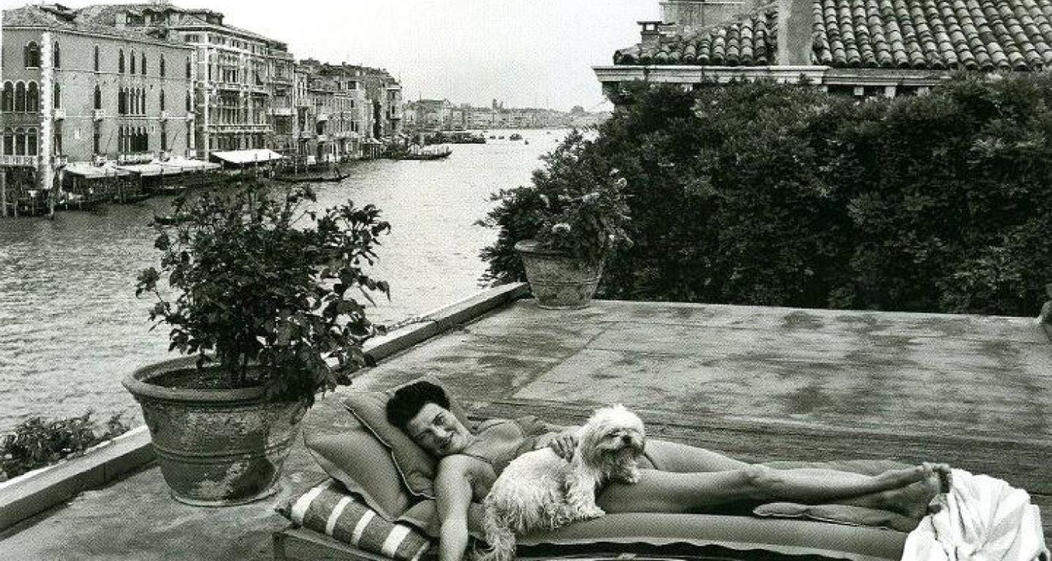A Palazzo Venier dei Leoni il terrazzo di Peggy Guggenheim