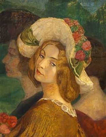 Ritratto di Gerda Wegener a Anna Larssen
