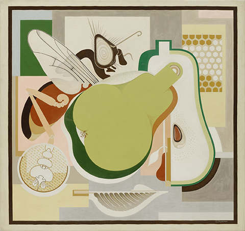 Gerald Murphy opere, Wasp and Pear 1929
