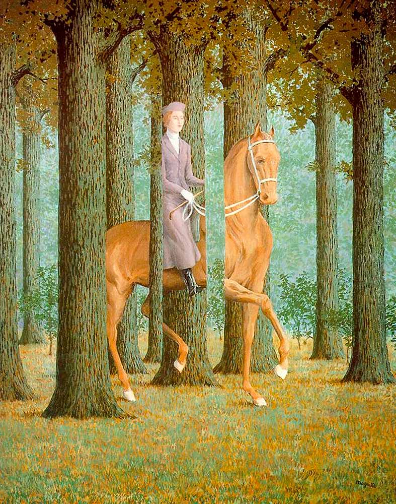 René Magritte Le Blanc-seing La firma in bianco