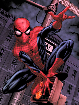 Copertina di Spider-Man,  di Mike McKone e Morry Hollowell, Ottobre 2012.