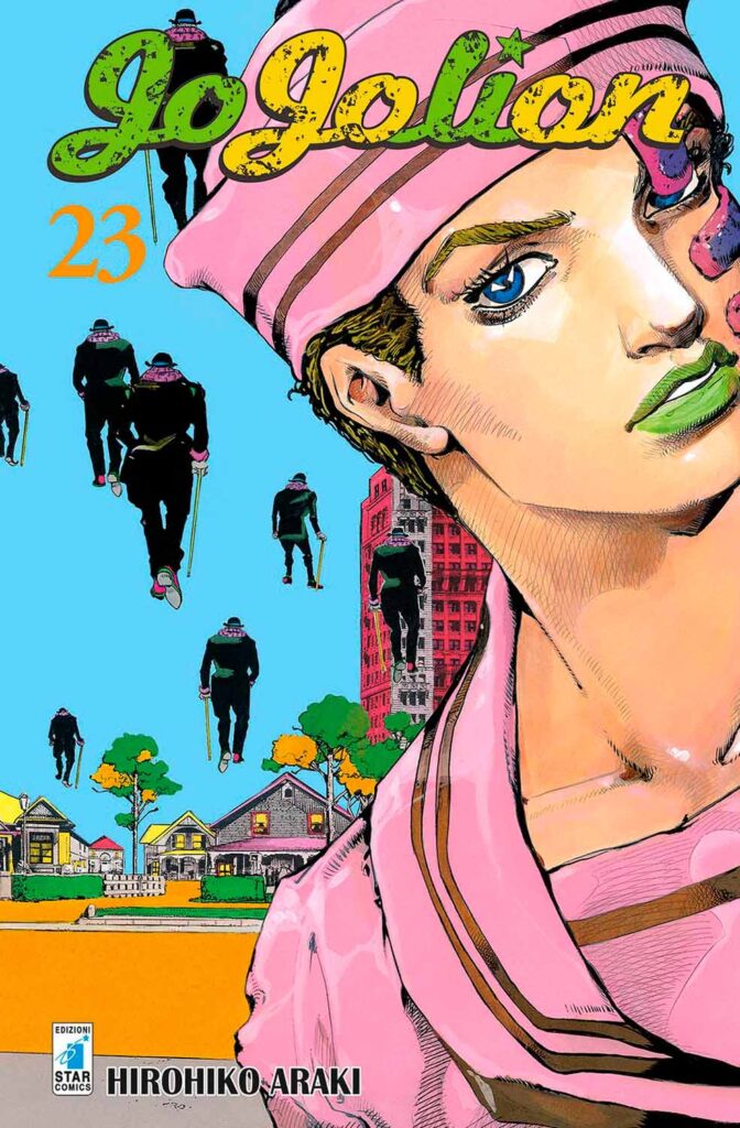 Hirohiko Araki, copertina per Jojolion n. 23, 2021.