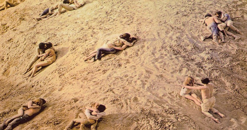 "Zabriskie point", scena del film di Michelangelo Antonioni, 1970.