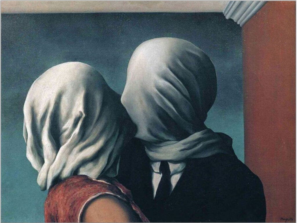 René Magritte Les Amants Gli amanti