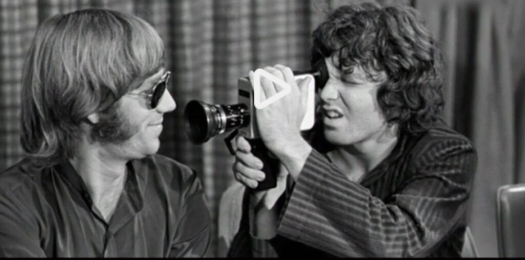 Jim Morrison con cinepresa
